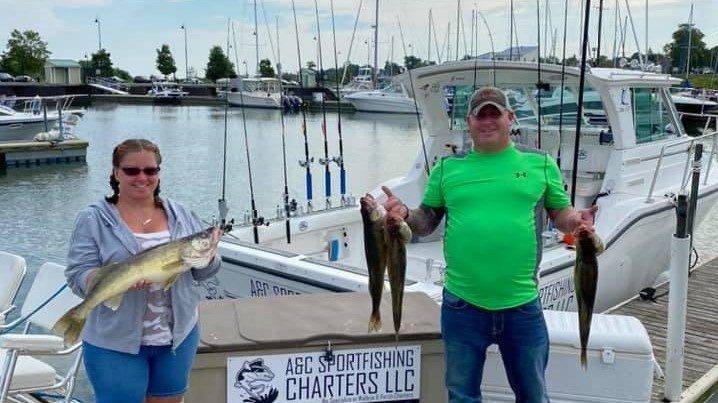 3 fish caught in OH