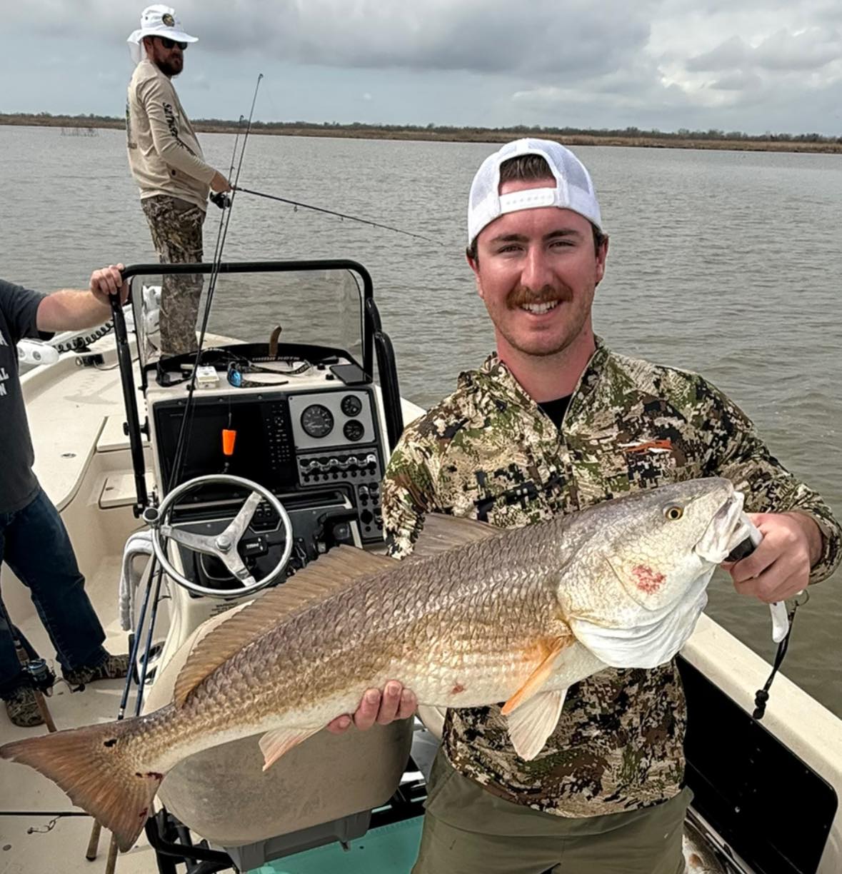 Redfish catch in LA