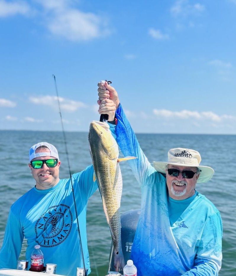 Redfish caught in Galveston