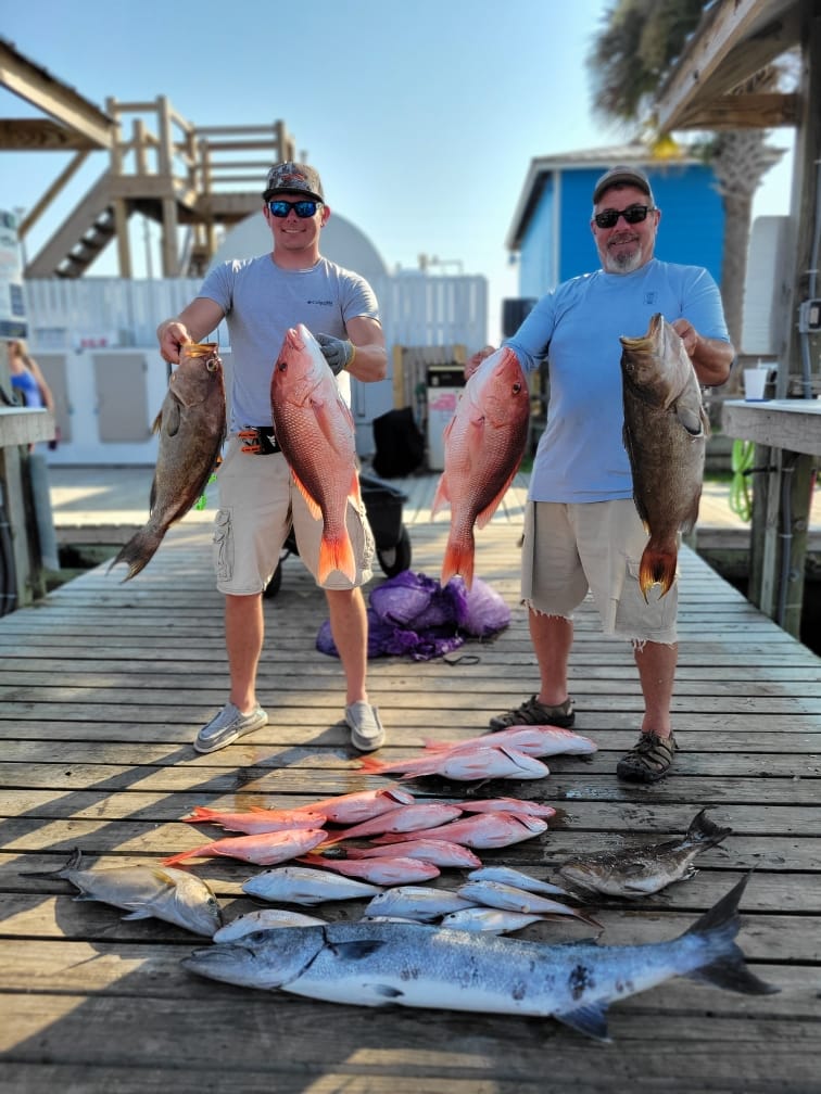 5 great barracuda fish caught in AL