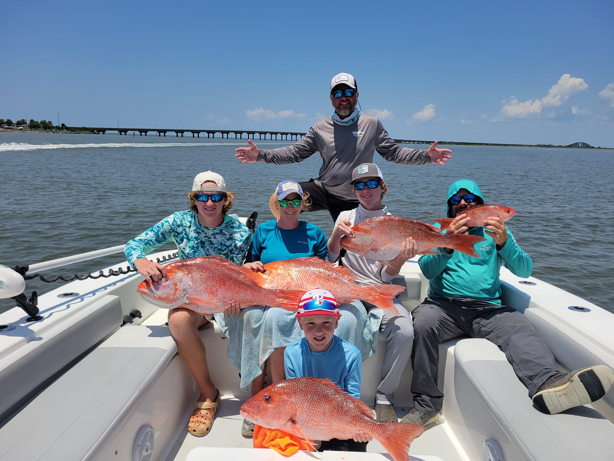 4 big fish caught while fishing in Alabama