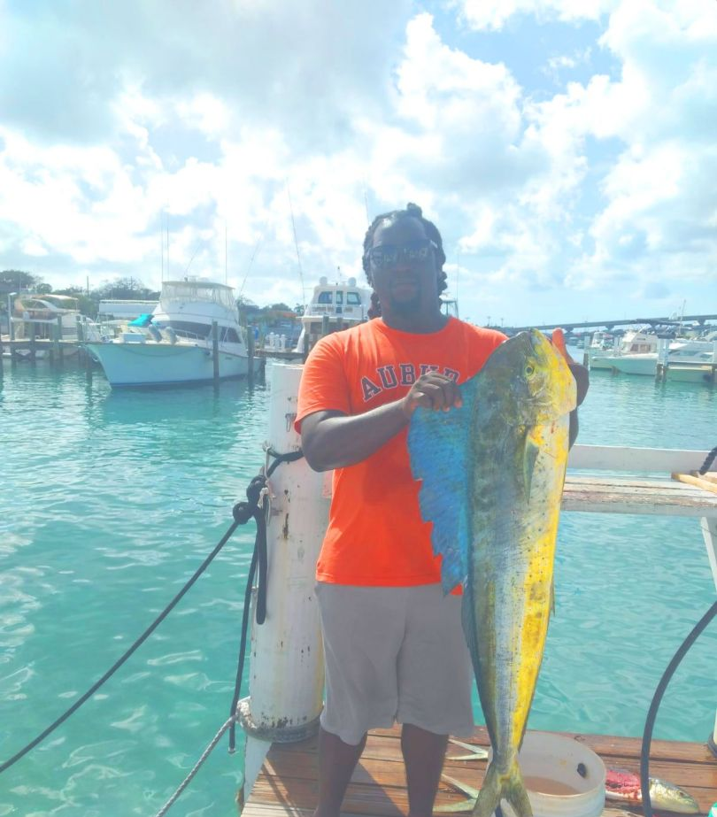 Serene fishing in Nassau