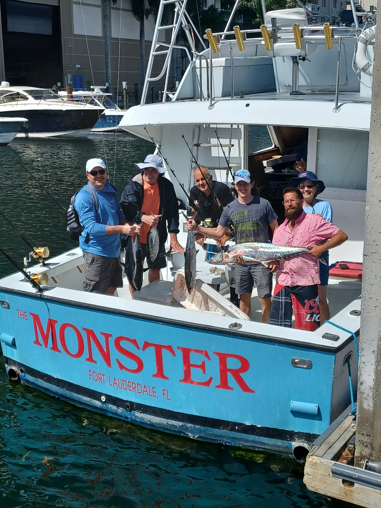 Six people enjoying a day out in Fort Lauderdale