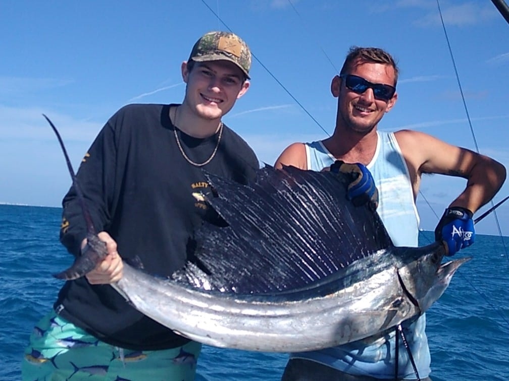 A single Atlantic Sailfish caught in FL