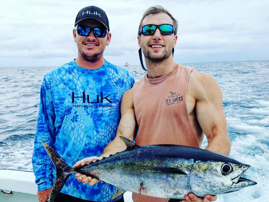 Blackfin Tuna, a 31-inch fish, caught in FL