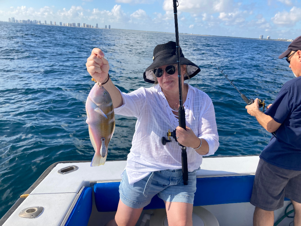 Bottom Fishing In Palm Beach, Fl