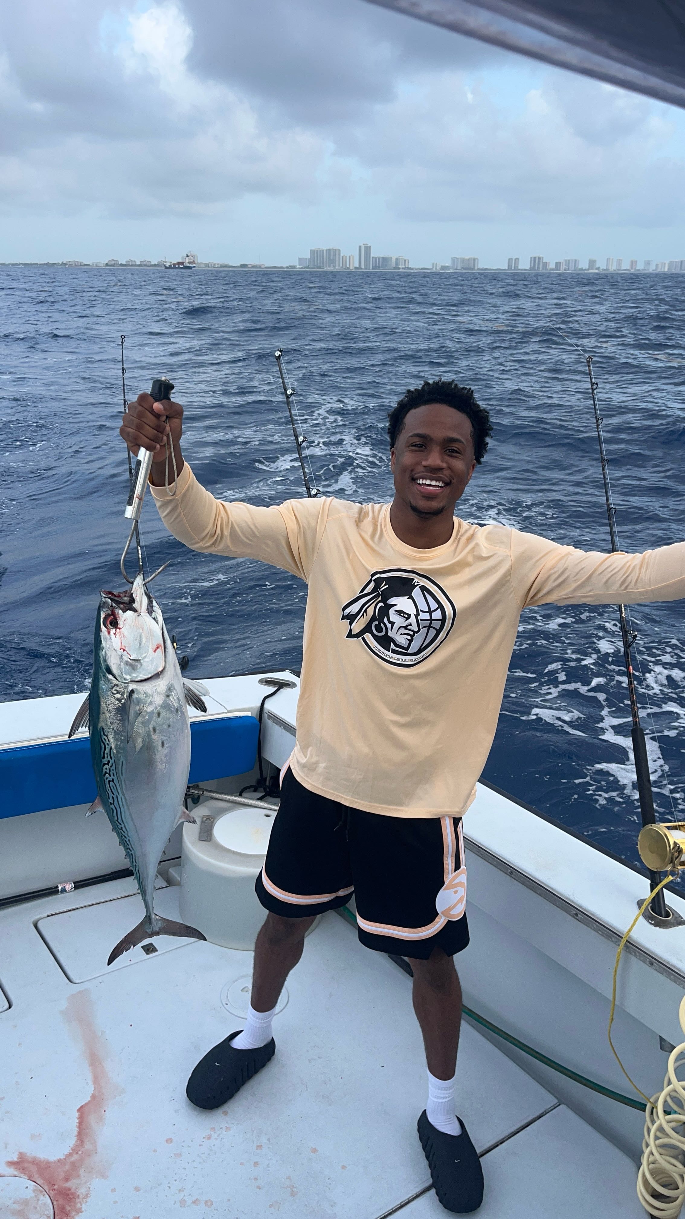 Little Tunny caught during fishing charter in Riviera Beach FL
