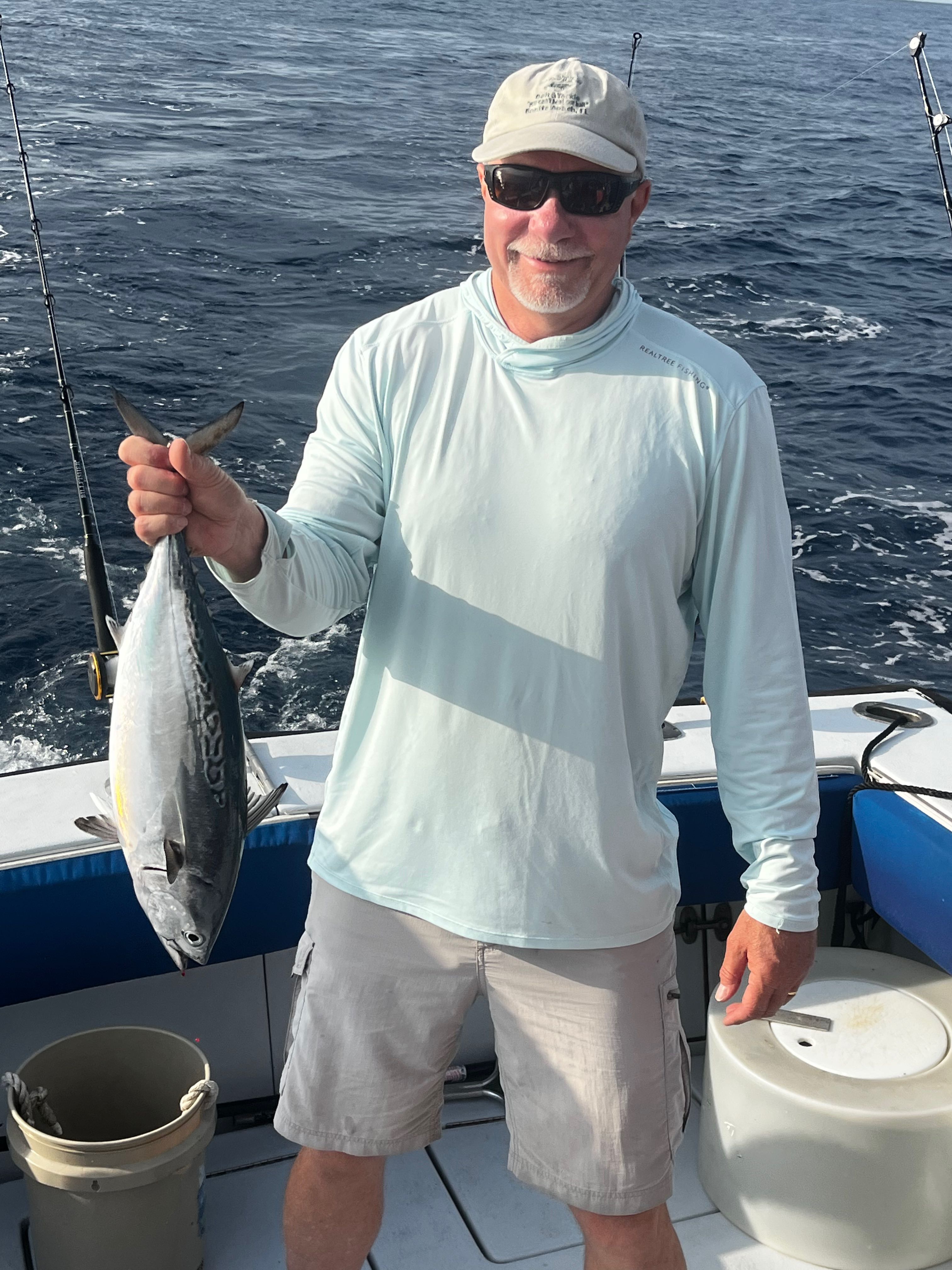 Little Tunny caught on fishing charter in Riviera Beach FL
