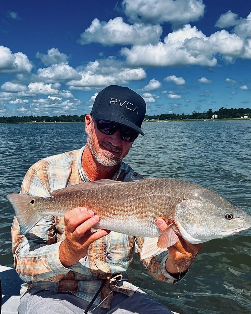 Redfish caught on fishing tour in GA