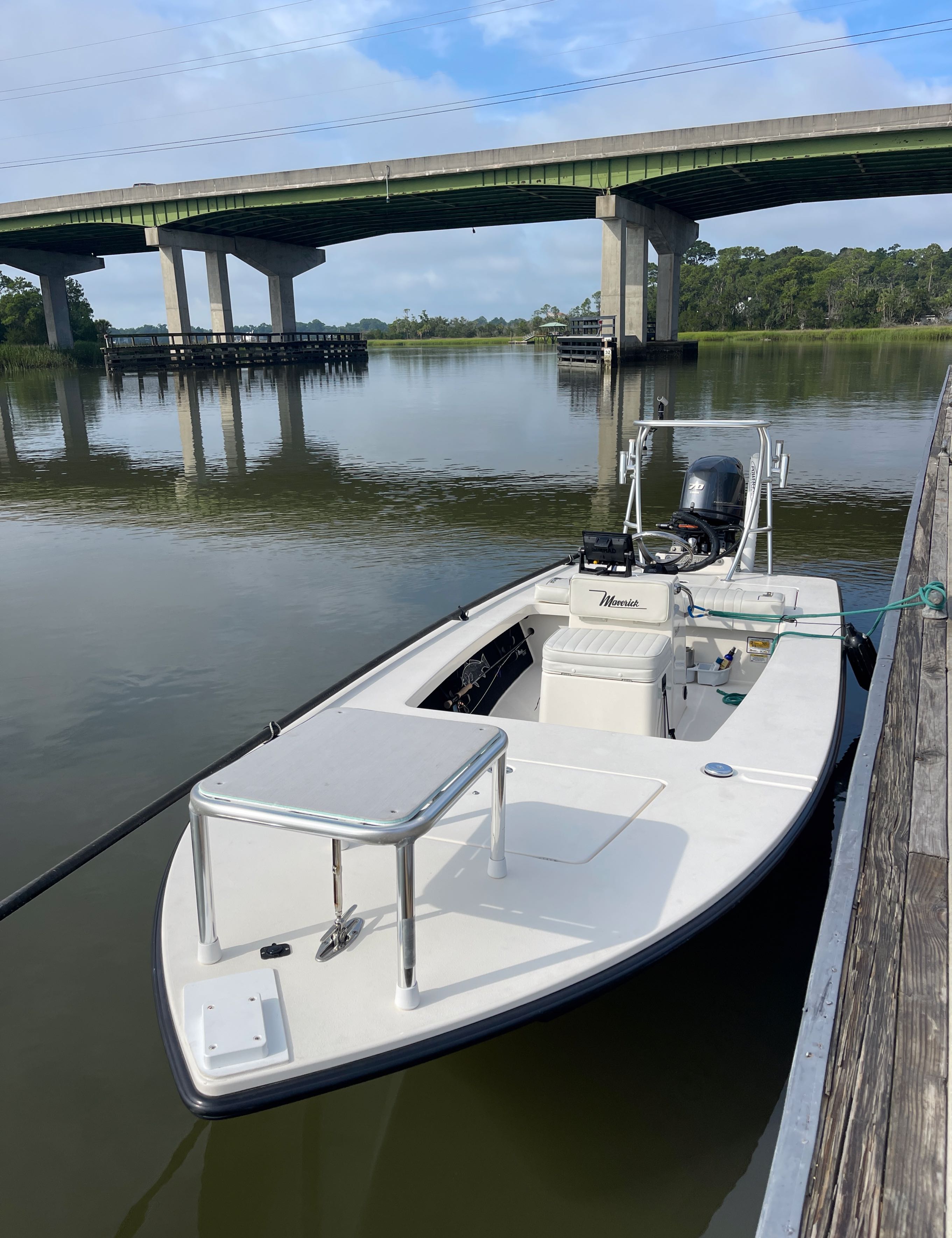 Scenic view of Wilmington Island, perfect for fishing tours