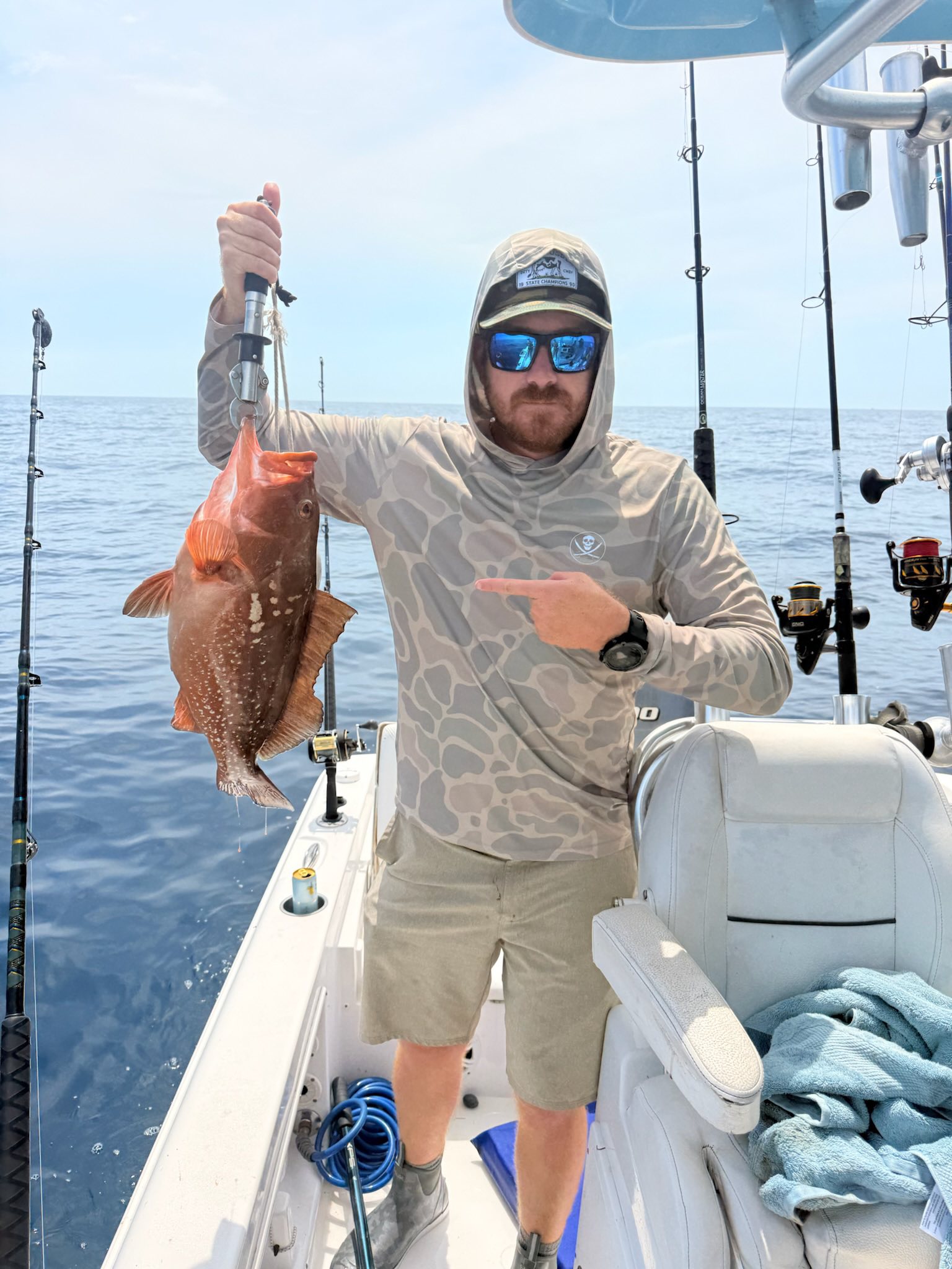 Angler fishing in FL
