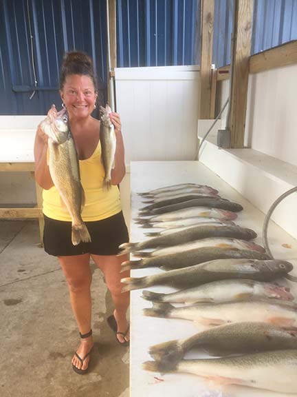 4 big fish caught while fishing in La Salle
