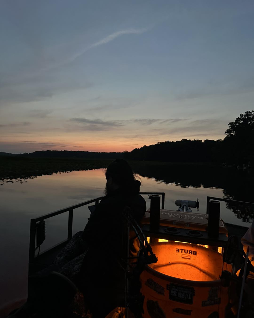 Scenic view of Fredericksburg, a great fishing location.