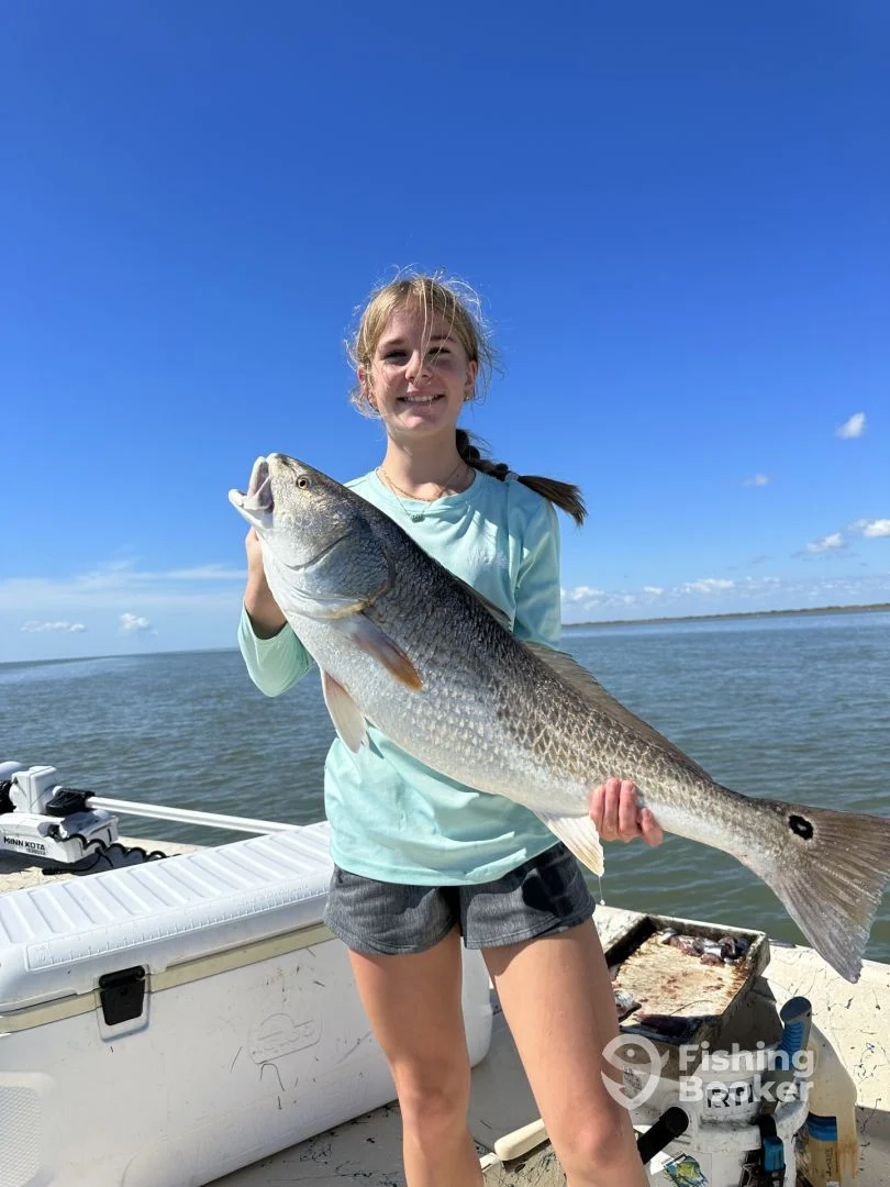 Redfish, 29 inches, caught in TX
