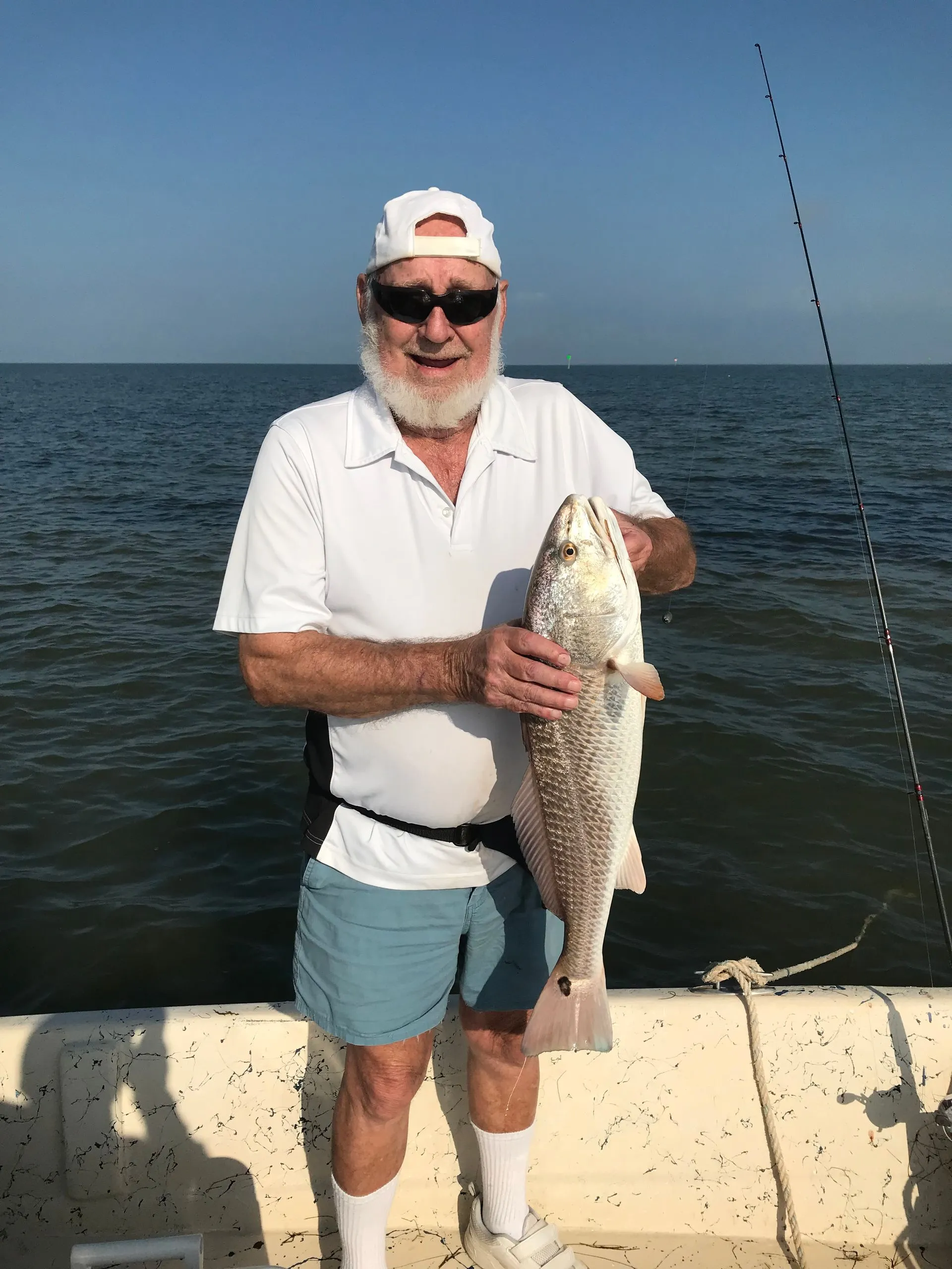Redfish caught in Port O'Connor