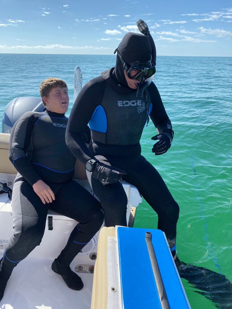 Two people enjoying outdoor activity in FL