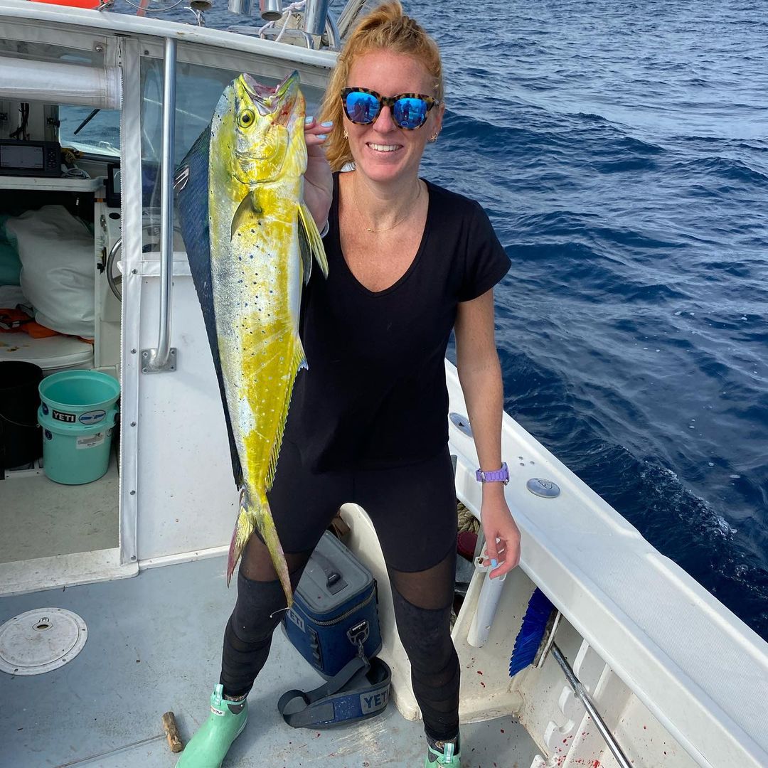 Fishing in New York with a single fish