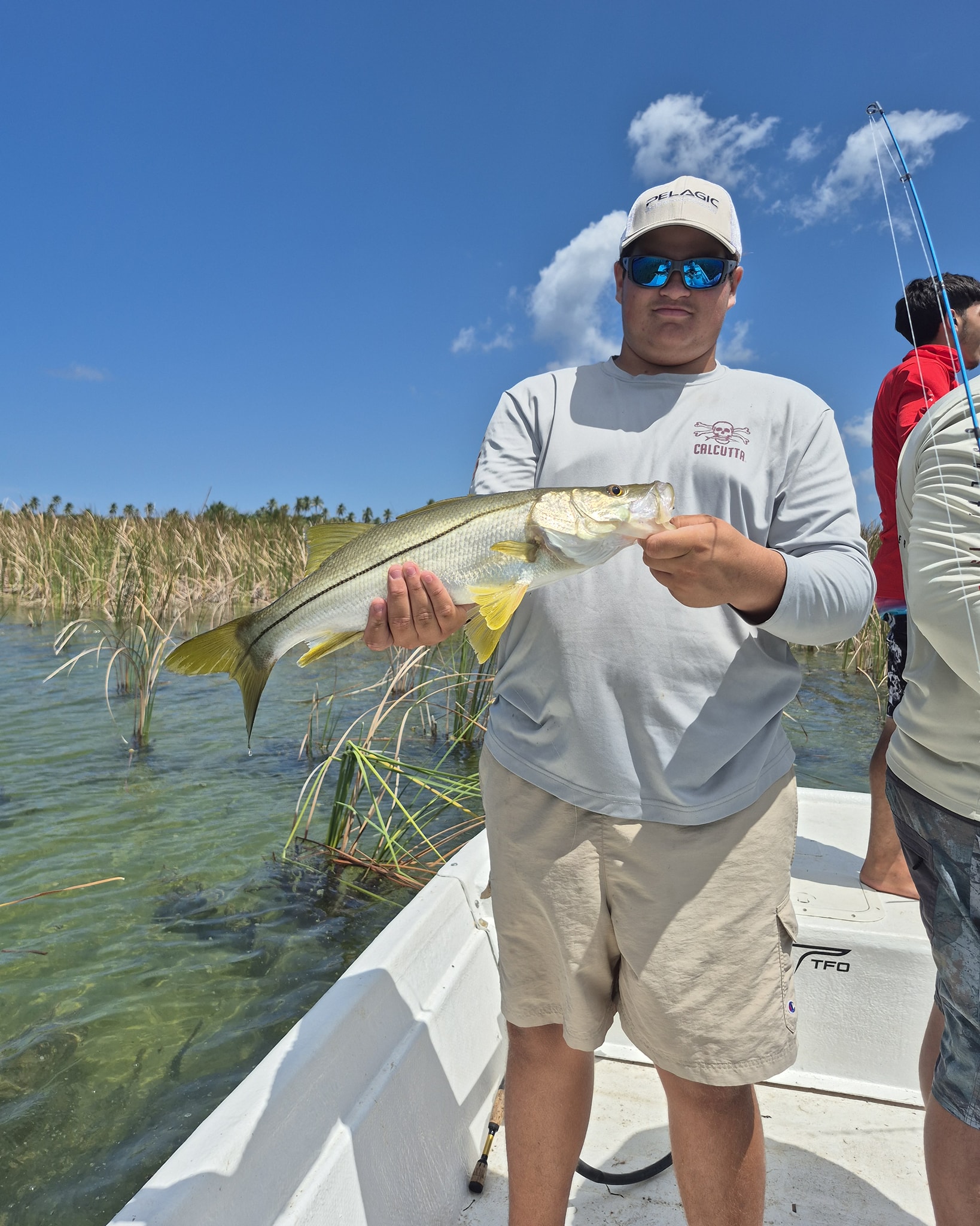 Snook caught while fishing in Dorado Puerto Rico