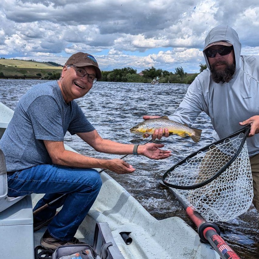 Rainbow trout caught in Sheridan