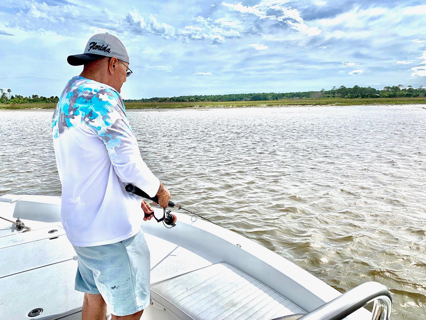 One person fishing in FL