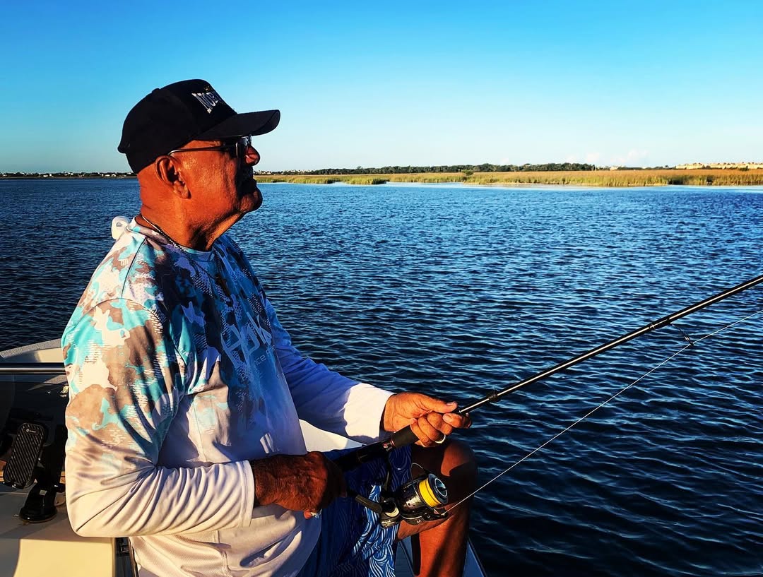 Private dolphin watching boat trip in St. Augustine waters with Captain Hector Marquez