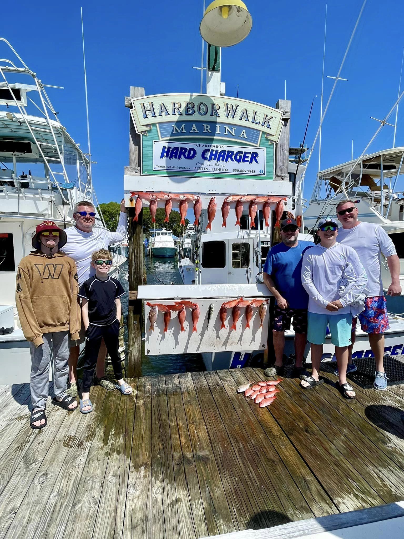 6 people fishing in FL