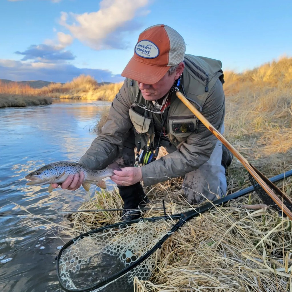Stunning sea trout caught at Wolf Creek