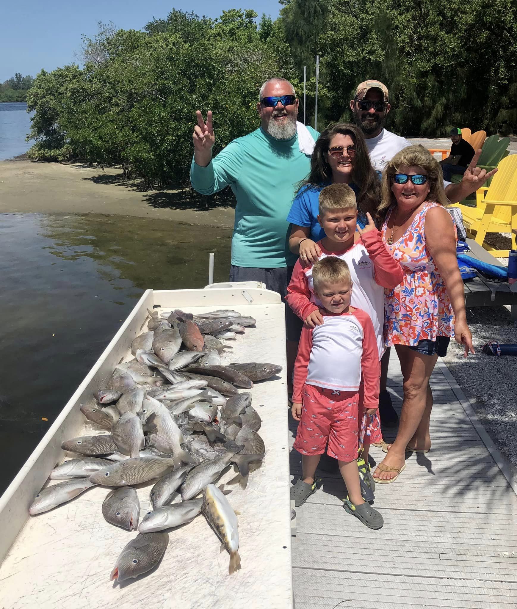 7 people fishing in FL