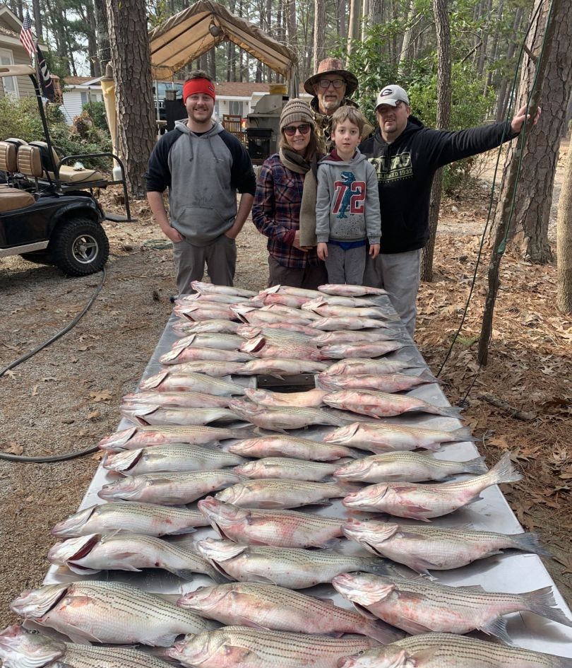 4 fishing enthusiasts in Saint Leonard