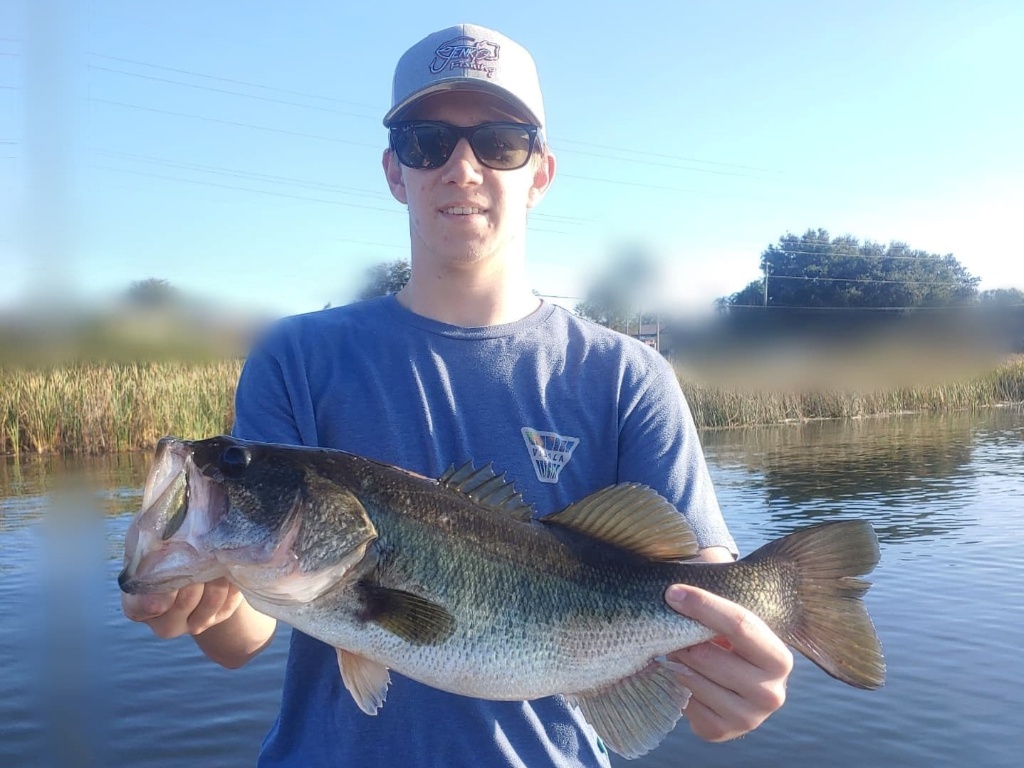 Largemouth Bass caught in Winter Haven