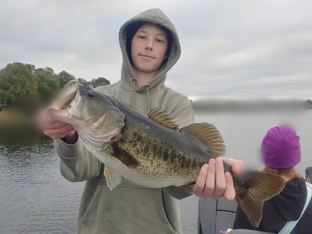 Largemouth Bass caught in Winter Haven