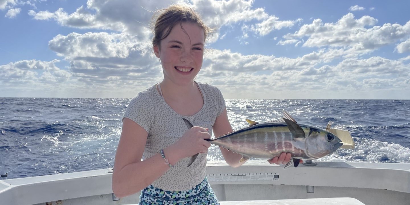 A lone angler fishing in Florida