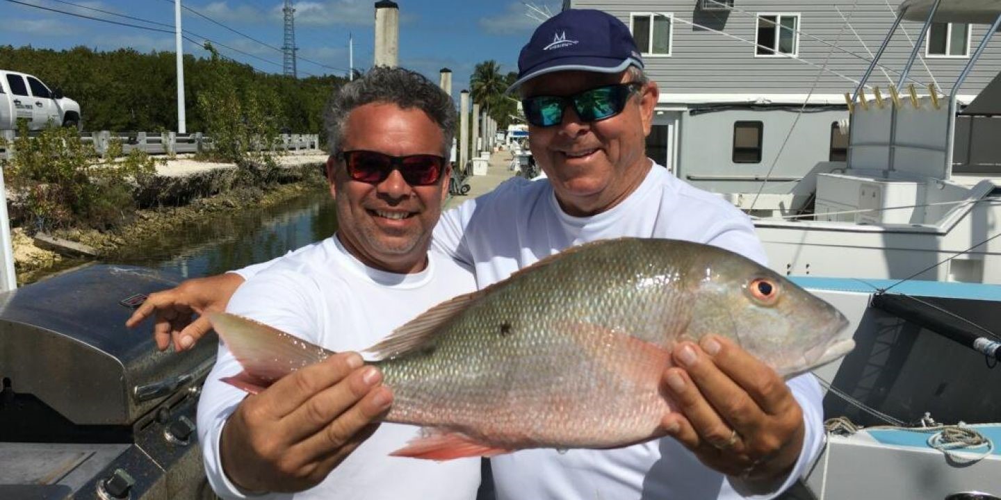 Mutton Snapper, 20-inch fishing catch in FL
