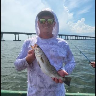 A person fishing in North Carolina