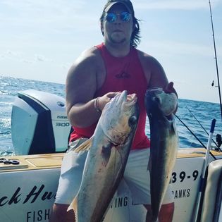 Two large fishing catches in Manteo