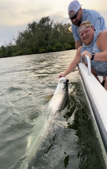 Angler fishing in Fort Lauderdale