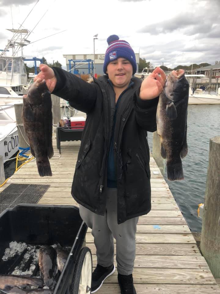 Two tautog fish caught in NY