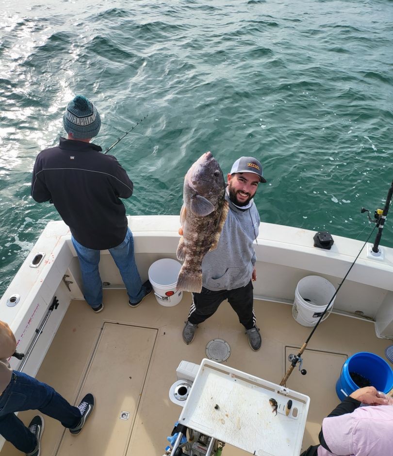 Man fishing in Virginia