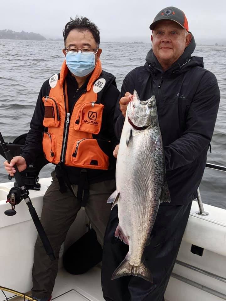 Chinook salmon fishing in San Francisco