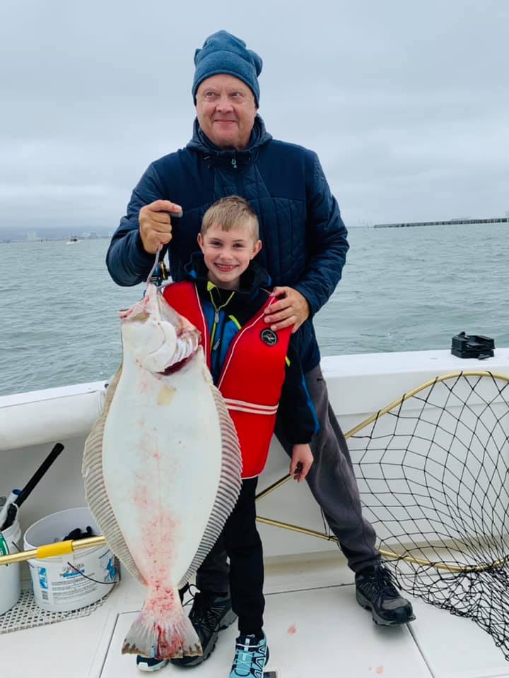 two people enjoying fishing in san francisco