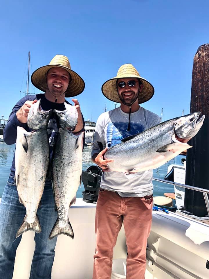 Three big fish caught in CA