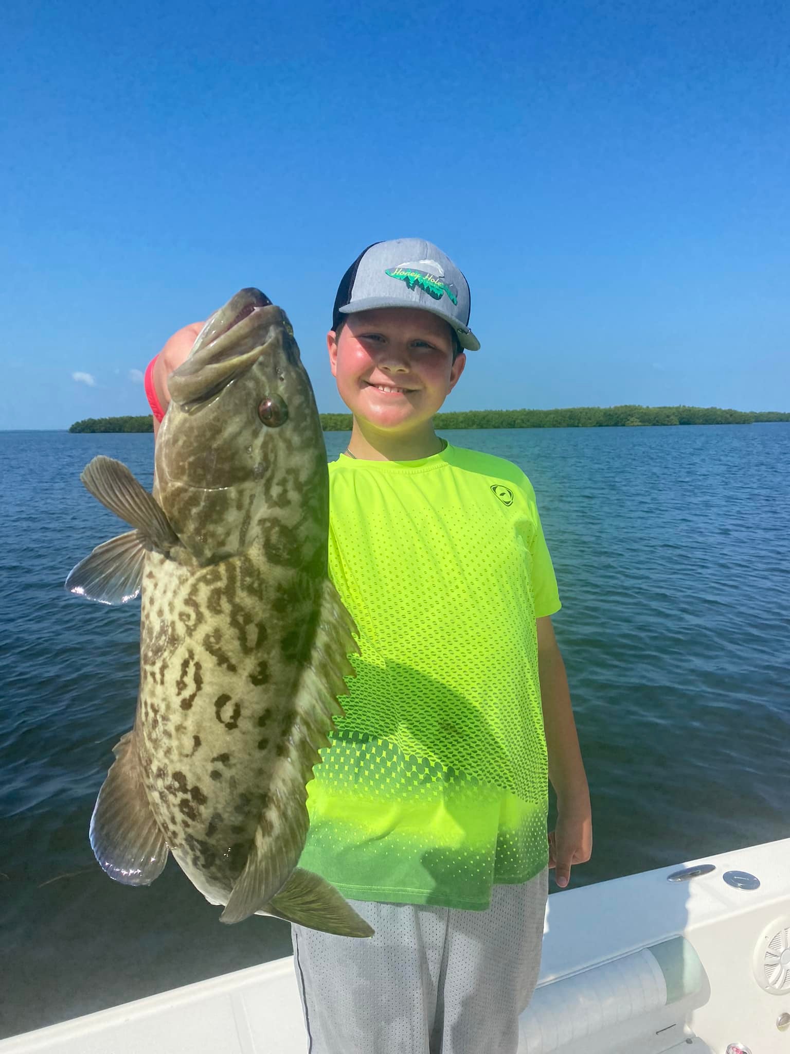 Gag grouper fish caught while fishing in Florida