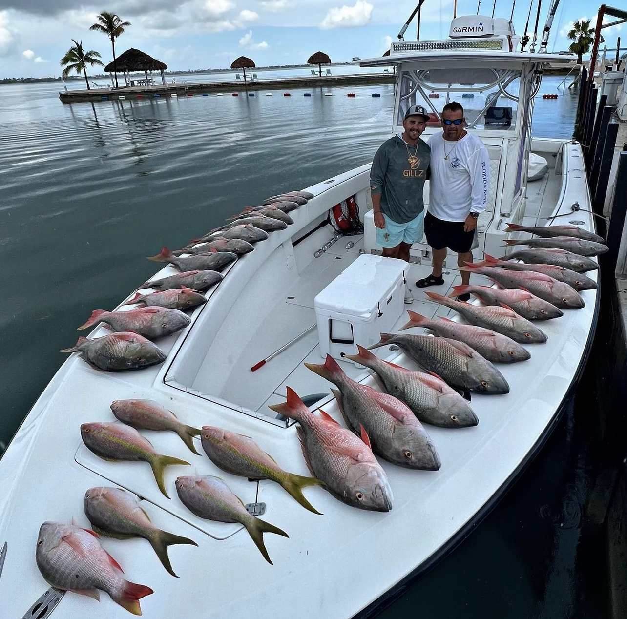 8 fish caught while fishing in FL