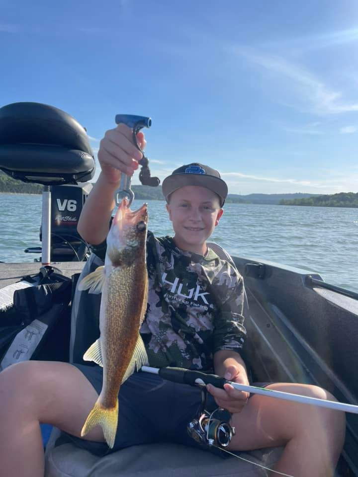 Angler with 23-inch fish in Missouri
