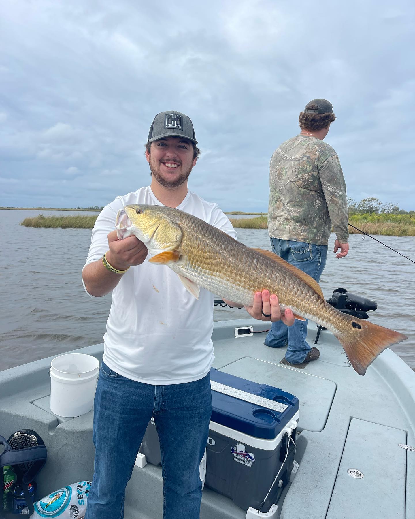 Redfish caught in Barataria