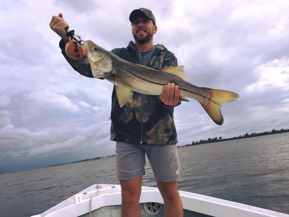 Snook fish caught in Placida