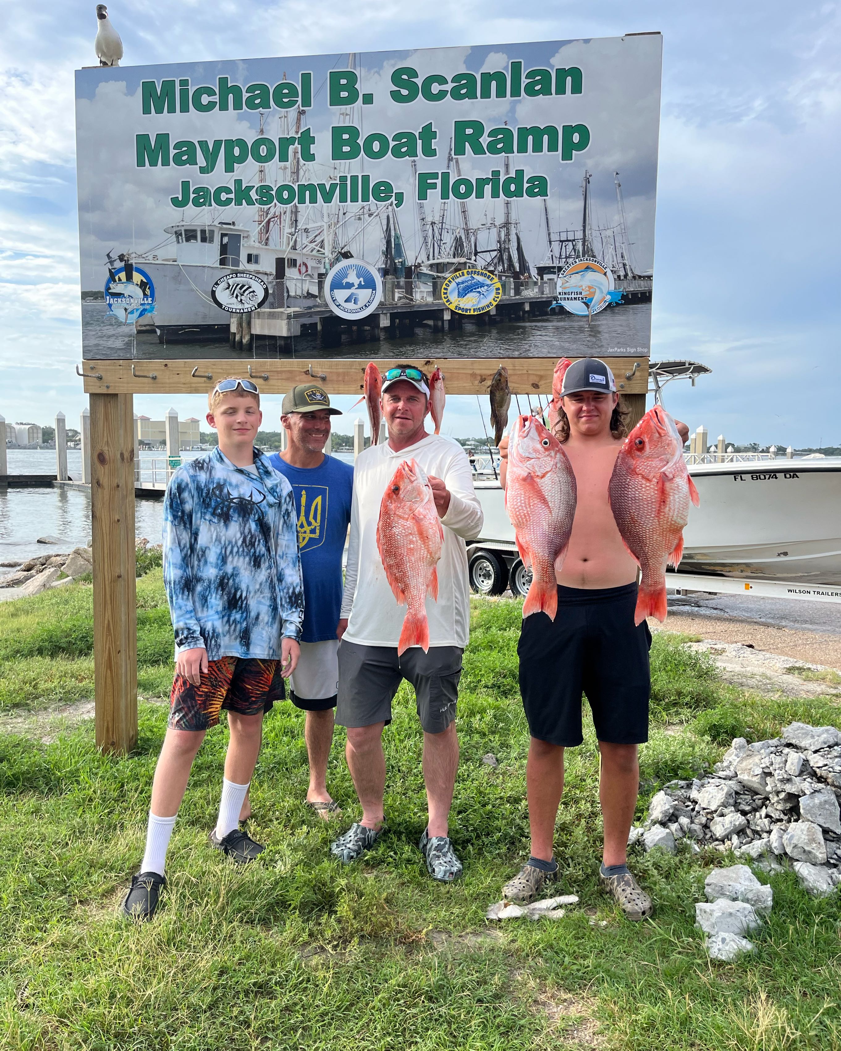 Three big fish caught in FL