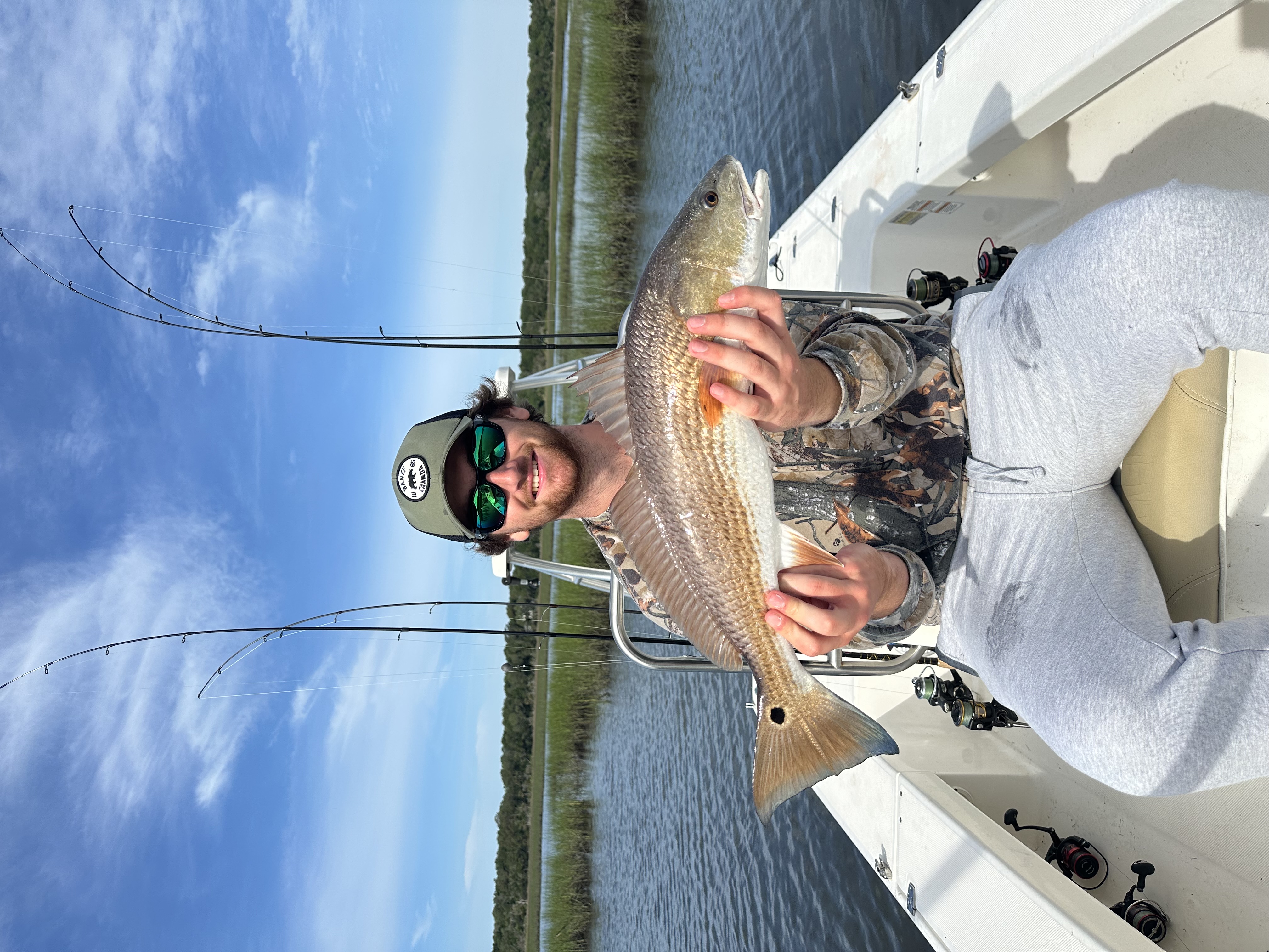 Redfish caught at Carolina Beach