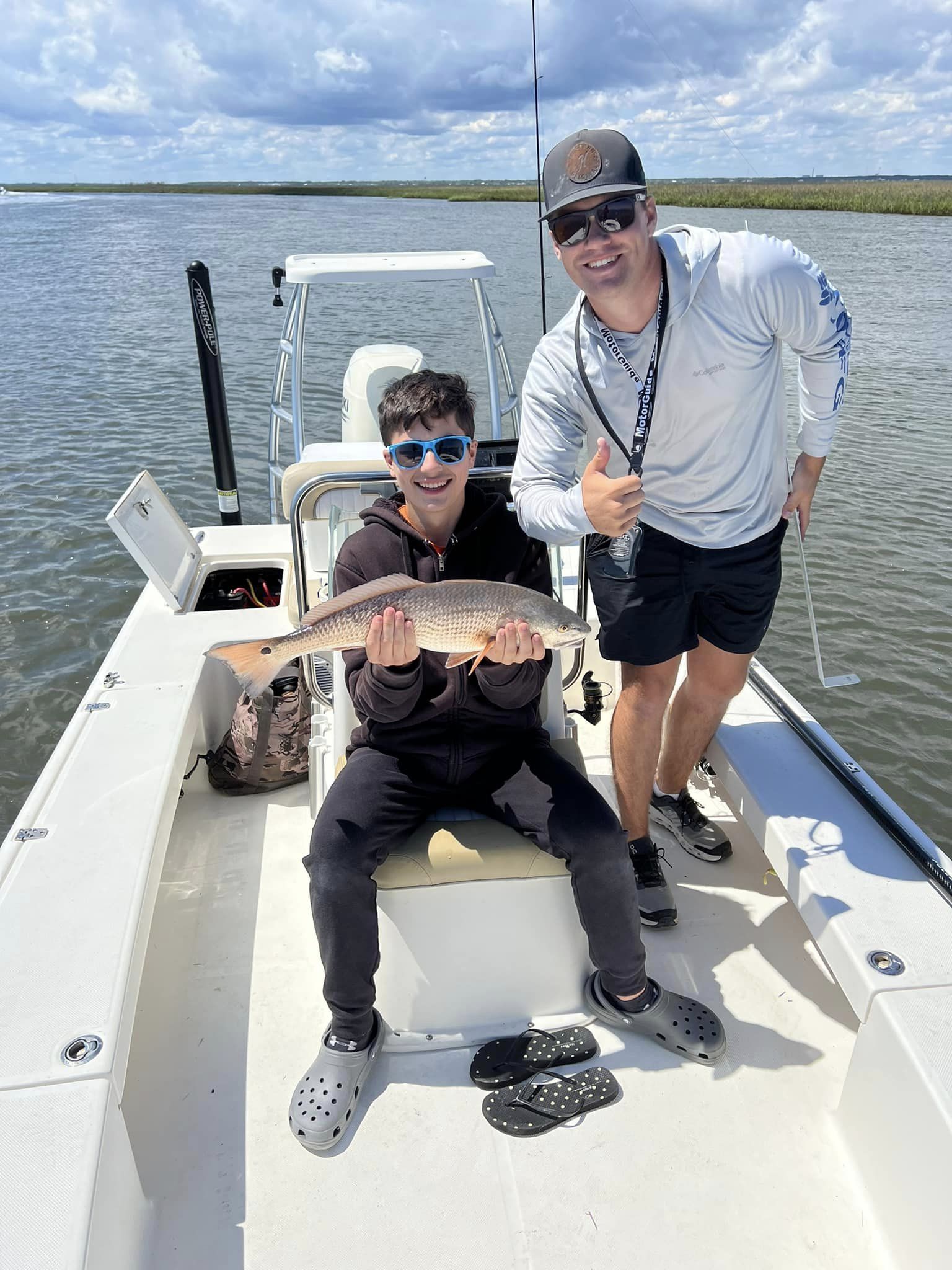 Redfish caught at Carolina Beach