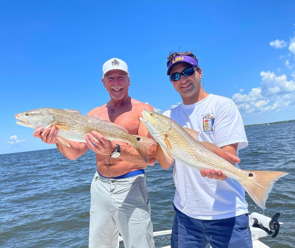 Two redfish caught in FL